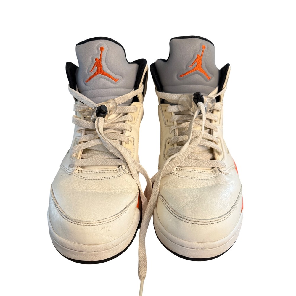 Air Jordan 5 Retro Shattered Backboard Orange Blaze DC1060-100 Mens Size 9